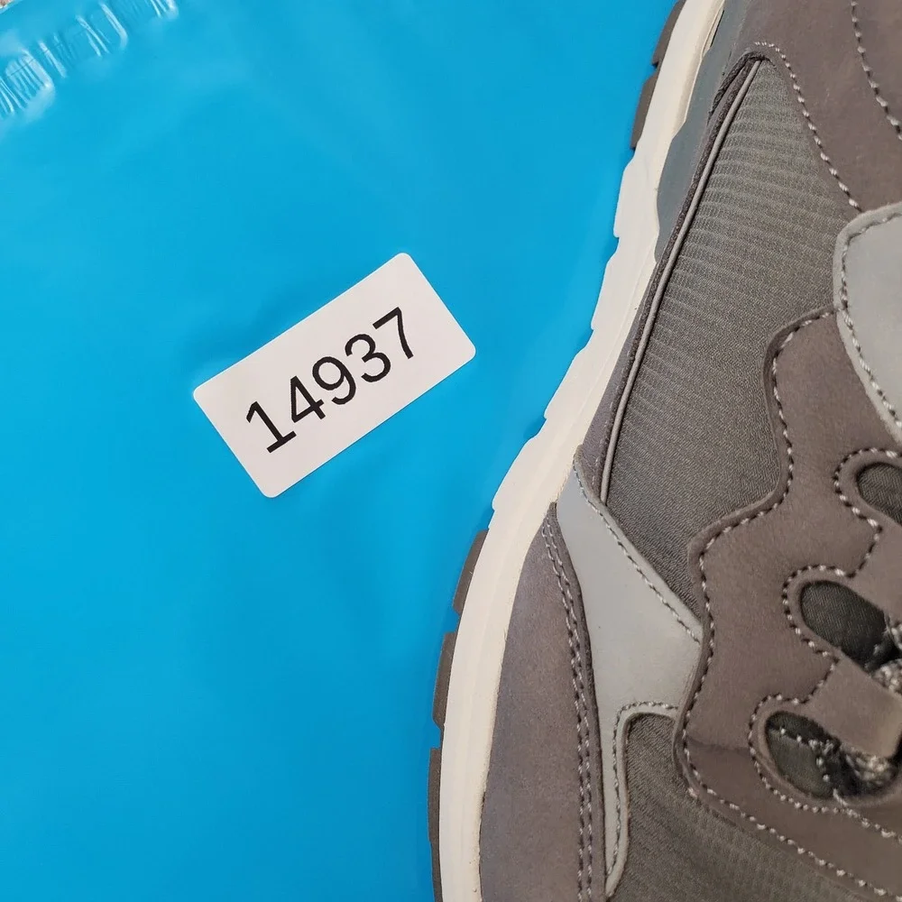 Rockport Works Pulse Tech Womens Work Shoes Sz 6 M Gray Leather Composite Toe